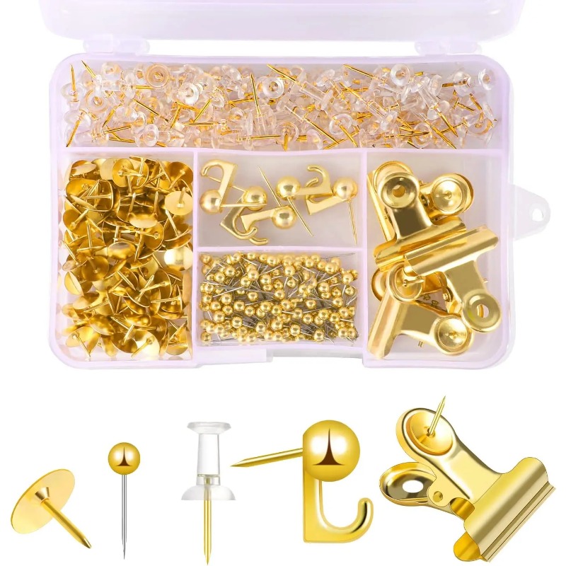 Juego de alfileres de empuje d - Binder Clip Assorted reseña y precio
